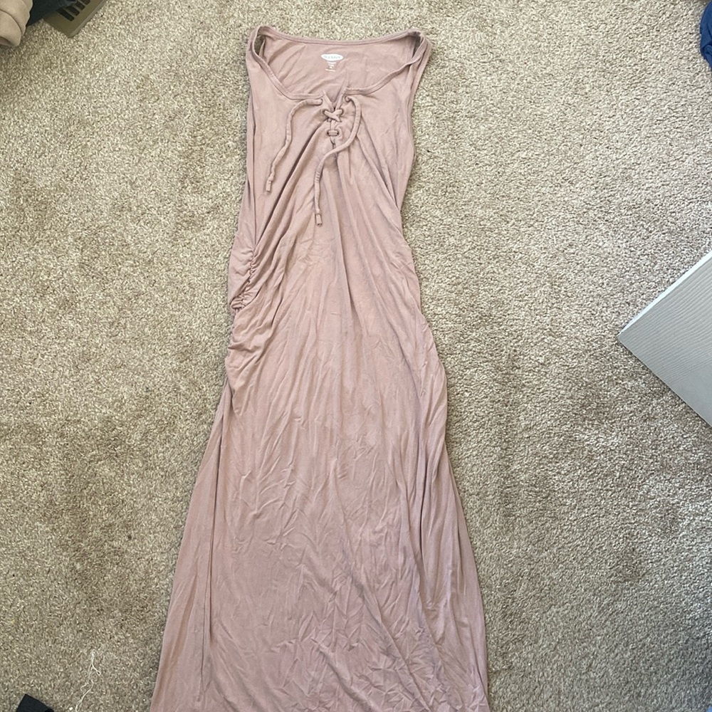 Old Navy maternity Mauve Maxi Dress
